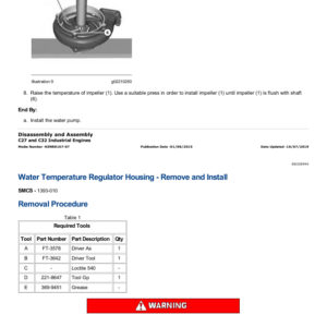 Caterpillar CAT C32 Engine Service Repair Manual (BT400001 and up) - Image 2