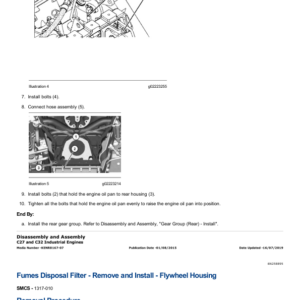 Caterpillar CAT C32 Engine Service Repair Manual (BT400001 and up) - Image 3