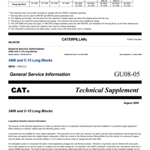 Caterpillar CAT C9 Engine Service Repair Manual (JSC00001 and up) - Image 4