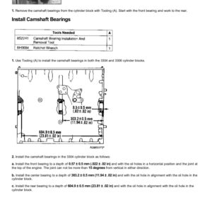 Caterpillar CAT D25C Articulated Dump Truck Service Repair Manual (9YC00001 till 01011) - Image 4