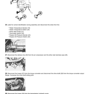 Caterpillar CAT D25C Articulated Dump Truck Service Repair Manual (9YC00001 till 01011) - Image 5