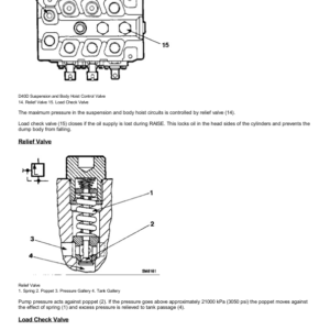 Caterpillar CAT D25D, D30D, D350D Articulated Dump Truck Service Repair Manual (1HK00001 till 00673) - Image 5