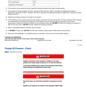 Caterpillar CAT D4G Track-Type Tractor Service Repair Manual (HYD00001 and up) - Image 5