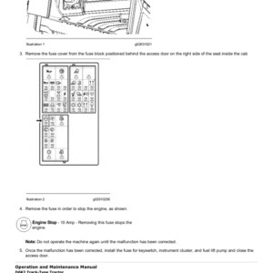 Caterpillar CAT D6K2 LGP Track Type Tractor Service Repair Manual (RST00001 and up) - Image 3