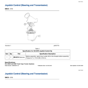 Caterpillar CAT D6K2 Track Type Tractor Service Repair Manual (EL700001 and up) - Image 3