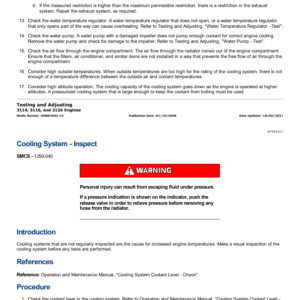 Caterpillar CAT D6M Track Type Tractor Service Repair Manual (3WN00001 and up) - Image 4