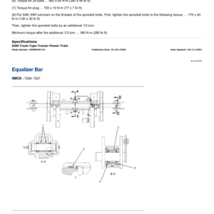 Caterpillar CAT D6M Track Type Tractor Service Repair Manual (4HS00001 and up) - Image 3