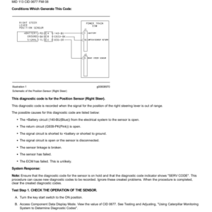 Caterpillar CAT D6M Track Type Tractor Service Repair Manual (4JN00001 and up) - Image 6