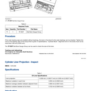 Caterpillar CAT D6T LGP Track Type Tractor Service Repair Manual (EJJ00001 and up) - Image 4