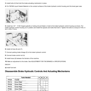 Caterpillar CAT D7G Track Type Tractor Service Repair Manual (64V01107 and up) - Image 6