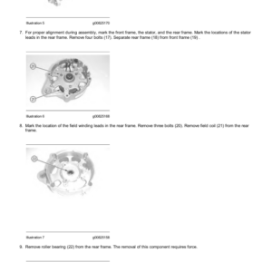 Caterpillar CAT D7G Track Type Tractor Service Repair Manual (65V03401 and up) - Image 3