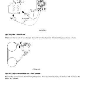 Caterpillar CAT E70B Excavator Service Repair Manual (5TG00001 and up) - Image 2