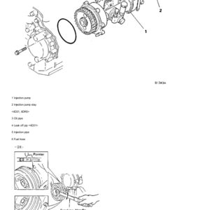 Caterpillar CAT E70B Excavator Service Repair Manual (5TG00001 and up) - Image 3