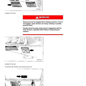 Caterpillar CAT E70B Excavator Service Repair Manual (5TG00001 and up) - Image 5