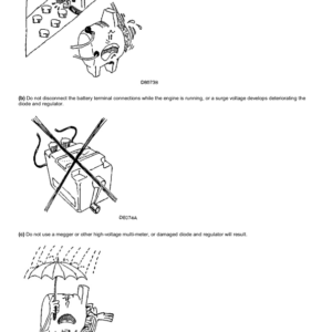 Caterpillar CAT E70B Track Excavator Service Repair Manual (6AK00001 and up) - Image 5