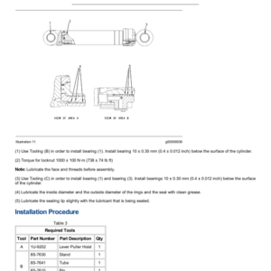 Caterpillar CAT M322F Wheeled Excavator Service Repair Manual (FBW00001 and up) - Image 3