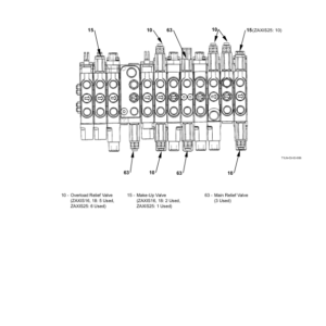 Hitachi ZX16, ZX18, ZX25 Mini Excavator Workshop Repair Manual - Image 3