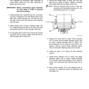 Hitachi ZX27-3 Mini Excavator Workshop Repair Manual - Image 3