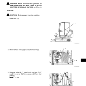 Hitachi ZX27-3 Mini Excavator Workshop Repair Manual - Image 4