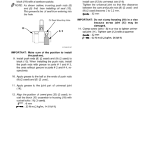 Hitachi ZX27U, ZX30U, ZX35U Mini Excavator Service Repair Manual - Image 3