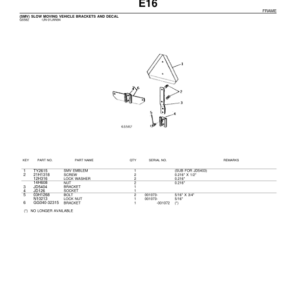 John Deere 70 Skid Steers Parts Catalog Manual - PC1331 - Image 4