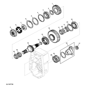 John Deere 1010G Forwarders (SN 1WJ1010G_ _L006004-) Parts Catalog Manual - PC13691 - Image 2