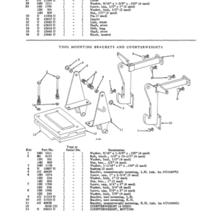 John Deere 1010 Crawlers (Loader Attachement Only) Parts Catalog Manual - PC704 - Image 2