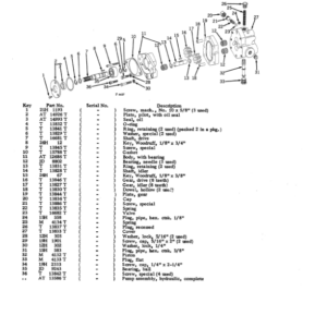 John Deere 1010 Tractors Parts Catalog Manual - PC750 - Image 2