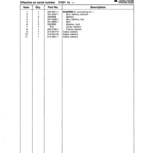 Koehring K4FB, K4L Loaders Parts Catalog Manual - Image 4