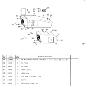 Koehring 620SD Delimbers (SN 51201-51211) Parts Catalog Manual - 214-1578-1 - Image 3