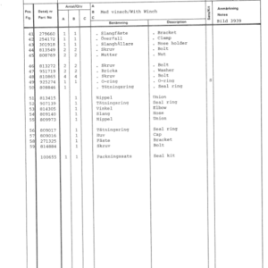 John Deere 250 FMG OSA Forwarders Parts Catalog Manual - Image 4