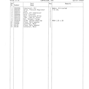 John Deere 4B3.9, 4BT3.9, 4BTA3.9 Cummins Engines Parts Catalog Manual - 3822007-03 - Image 2