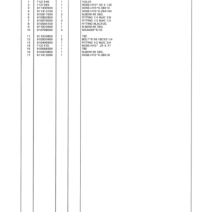 John Deere 608S, 762C Tracked Harvesters (Harvesting Head) Parts Catalog Manual - Image 4