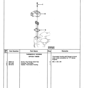 John Deere 6C, 6CT, 6CTA8.3 Series Cummins Engines Parts Catalog Manual - Image 3