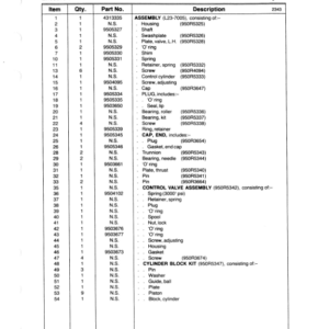 John Deere 525 Loaders (SN 50201 & 51803) Parts Catalog Manual - Image 2