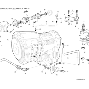 Hitachi AH250 Articulated Dump Trucks (SN 409812.00 – 410812.00) Parts Catalog Manual - 87204301B - Image 3