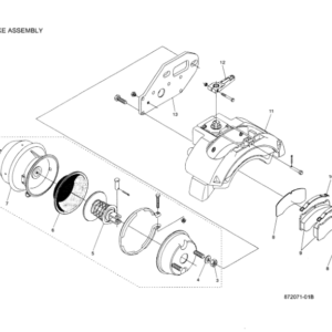 Hitachi AH350, AH400 Articulated Dump Trucks Parts Catalog Manual - 87207101B - Image 3