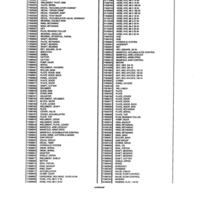 Timberjack 4800 Delimber Attachments Parts Catalog Manual - Image 3