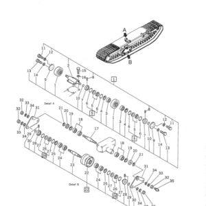 Hitachi CG45 Crawler Carriers Parts Catalog Manual - EP80311 - Image 4