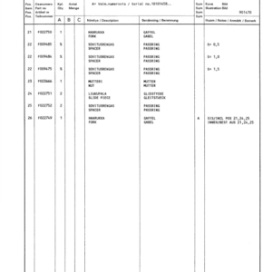 Timberjack 1010 Forwarders (SN 10101458–) Parts Catalog Manual - Image 3