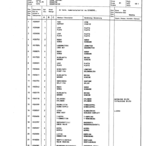 Timberjack 1210 Forwarders (SN 12100174 – 12100464) Parts Catalog Manual - Image 4