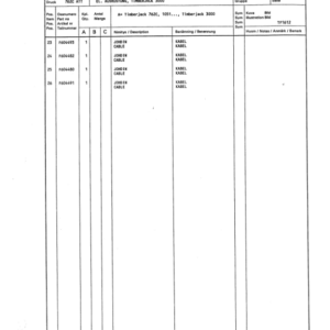 Timberjack 762C Harvesting Heads (SN 762C544 – 762C849) Parts Catalog Manual - Image 3