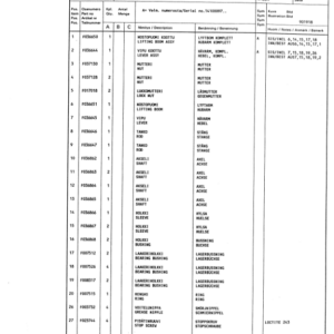 Timberjack 1410 Forwarders (SN 14100097-14100279) Parts Catalog Manual - Image 4