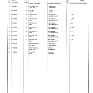 Watatah HTH260 Harvesting Heads (SN 37135-) Parts Catalog Manual - Image 4