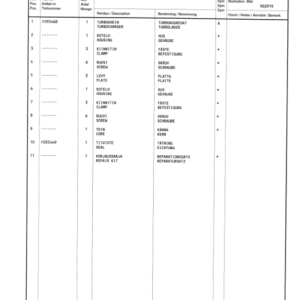 Timberjack 810C Forwarders (SN 17DA1187-) Parts Catalog Manual - Image 3