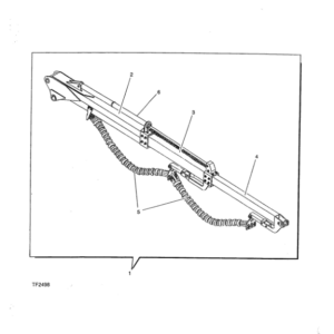 Timberjack 11m Extension Kit Booms Parts Catalog Manual - F063232 - Image 3