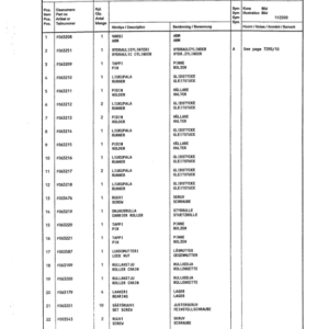 Timberjack 11.5m Extension Kit Parts Catalog Manual - F063241 - Image 4