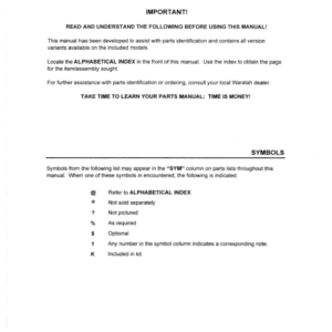 Timberjack D230, D240 Delimbers (SN 90CF1001-) Parts Catalog Manual - F307047 - Image 3