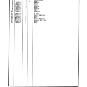 Koehring Waterous F850 Harvesting Heads (SN 20-101 and Up) Parts Catalog Manual - Image 4