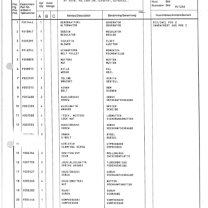 Timberjack 1210 Forwarders (SN –12100173) Parts Catalog Manual - Image 3